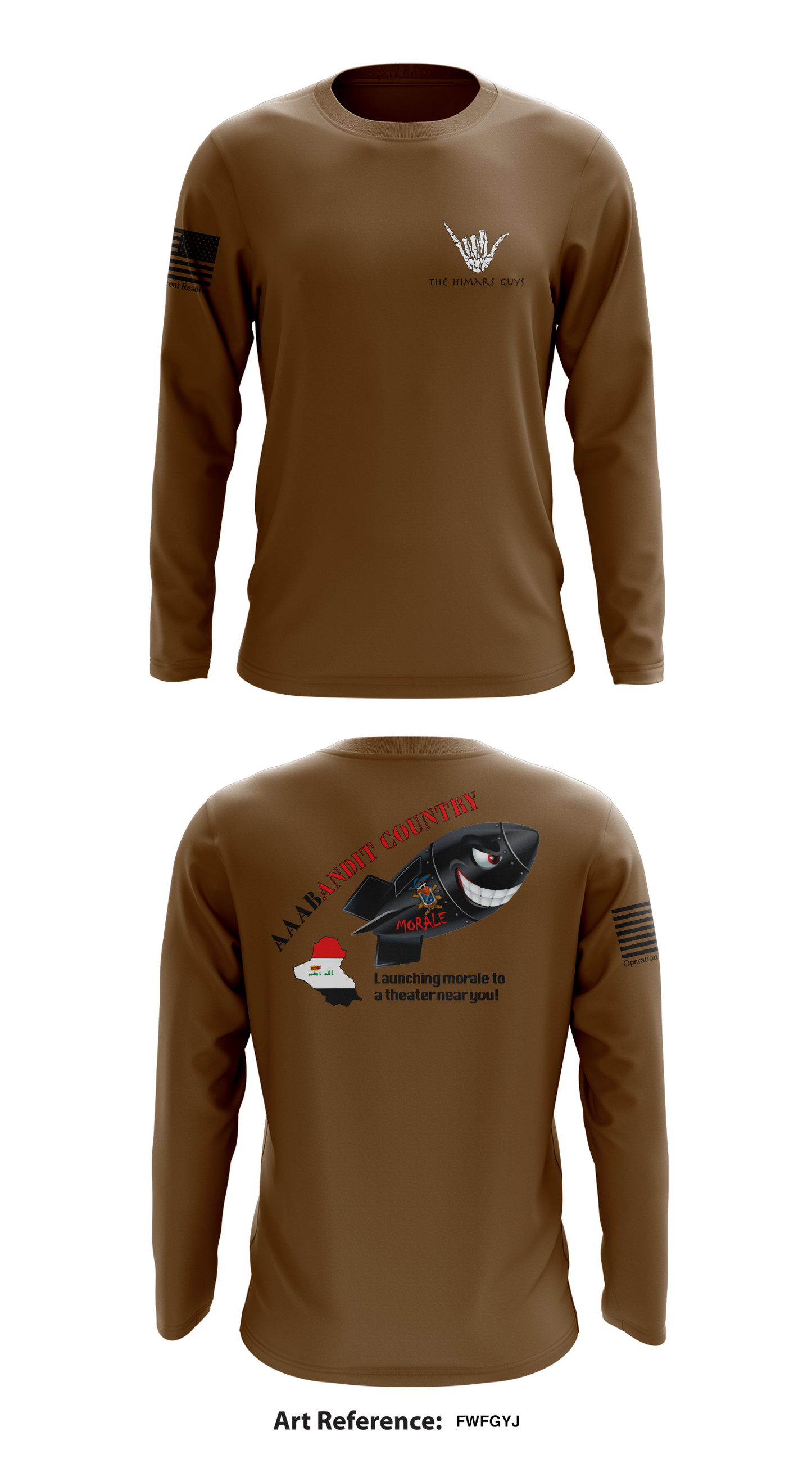 BORREGO NEGRO Store 1 Core Men's LS Performance Tee - fWFGYJ