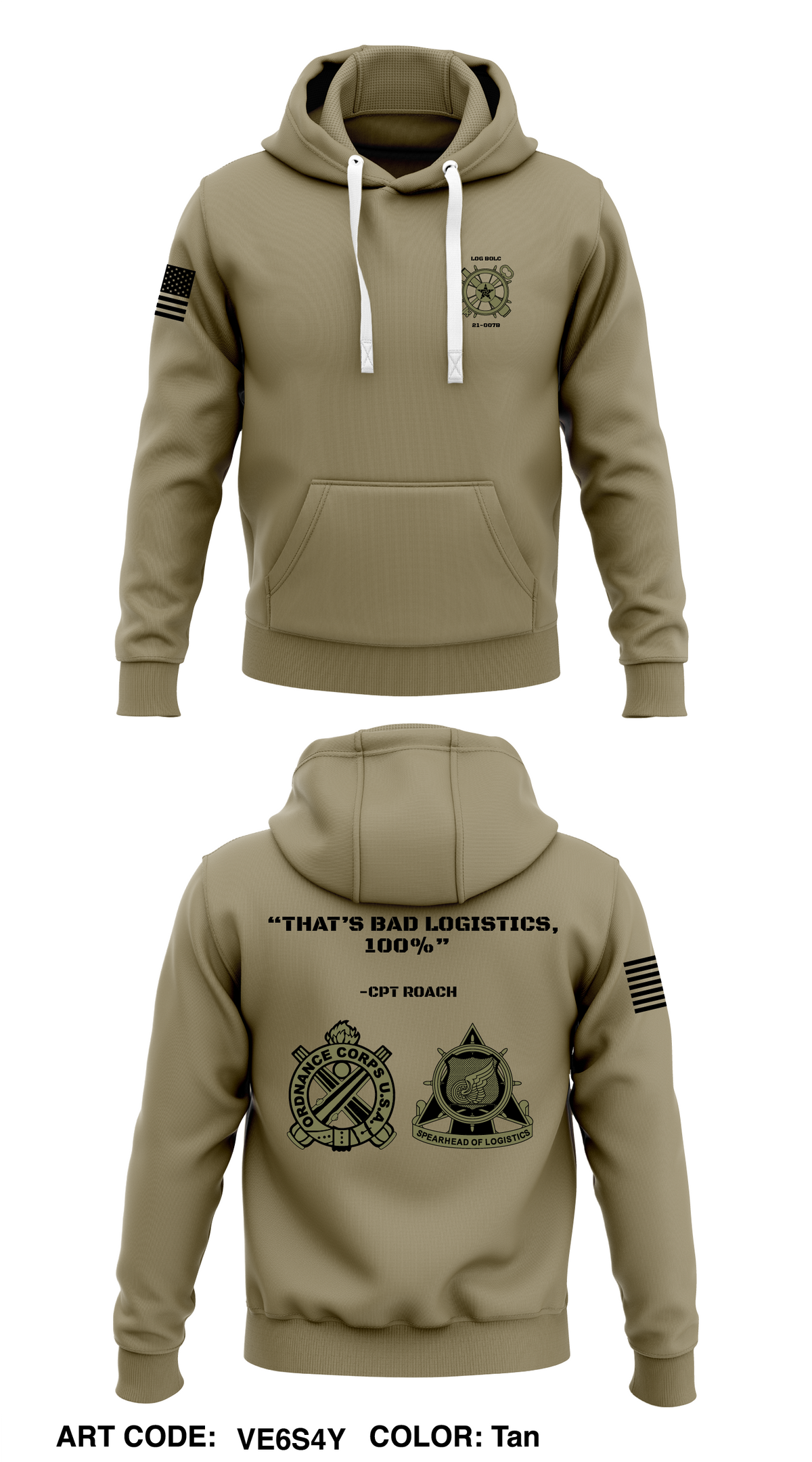 LOG BOLC 21-7B Store 1  Core Men's Hooded Performance Sweatshirt - VE6S4Y