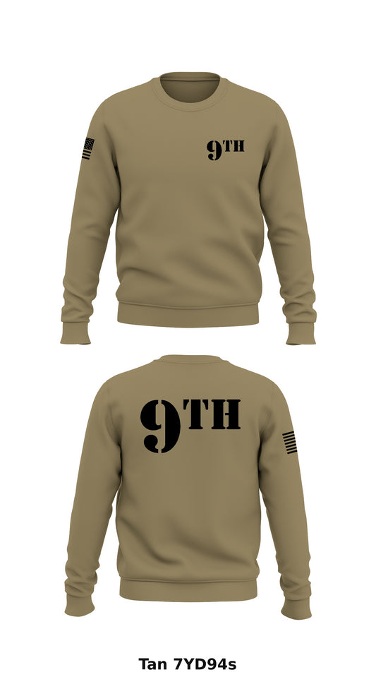 9th Store 1 Core Men's Crewneck Performance Sweatshirt - 7YD94s