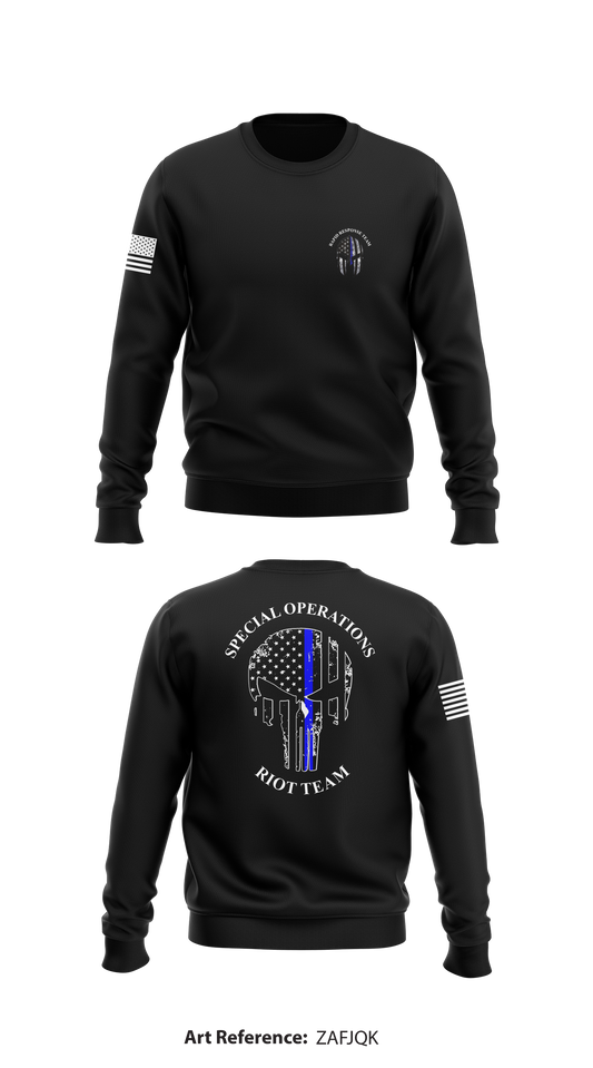 Rapid Response Team Store 1 Core Men's Crewneck Performance Sweatshirt - zafjqk