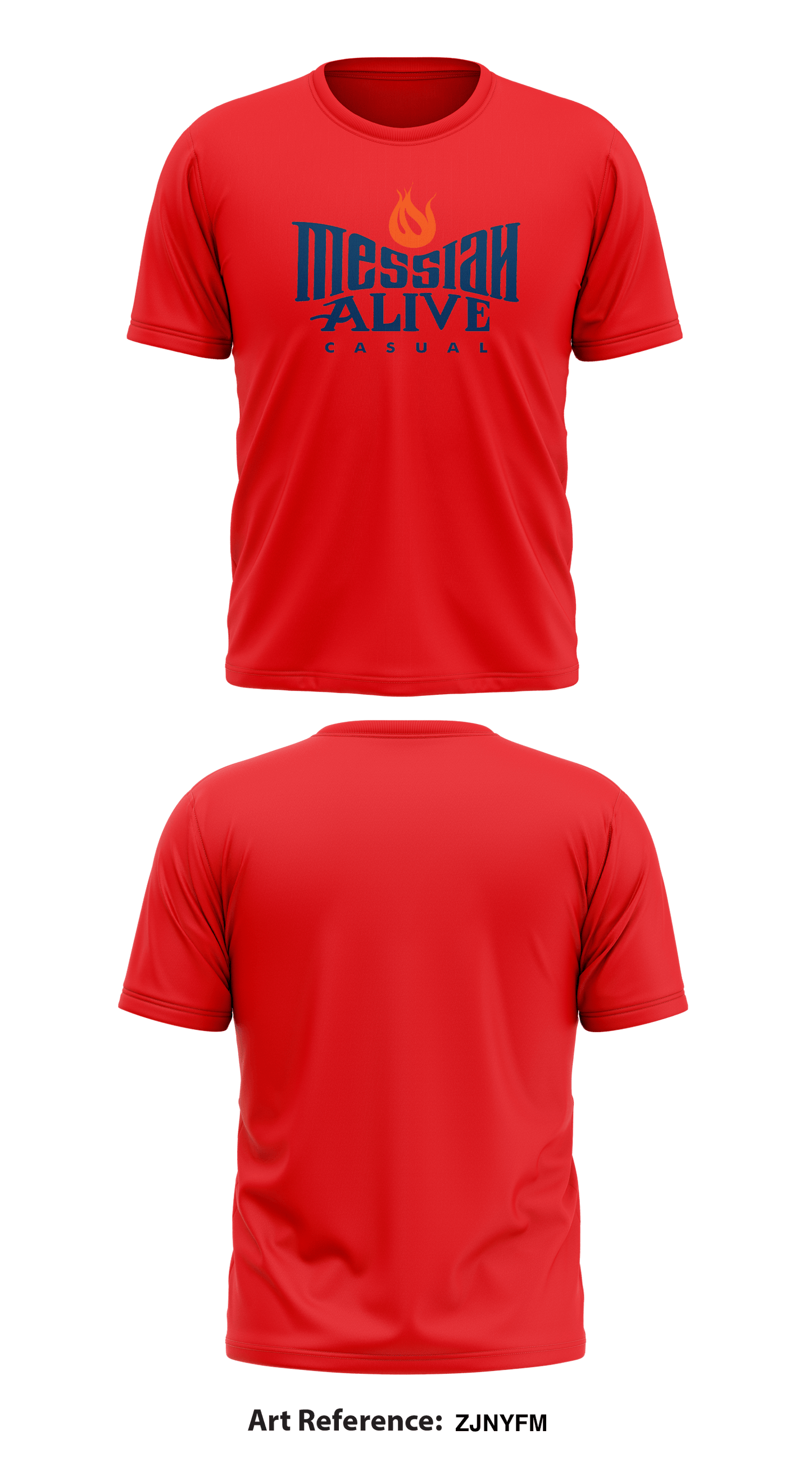 Messiah Alive Store 1 Core Men's SS Performance Tee - ZJNyFM