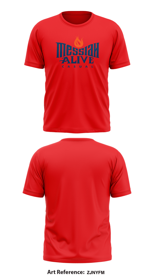 Messiah Alive Store 1 Core Men's SS Performance Tee - ZJNyFM