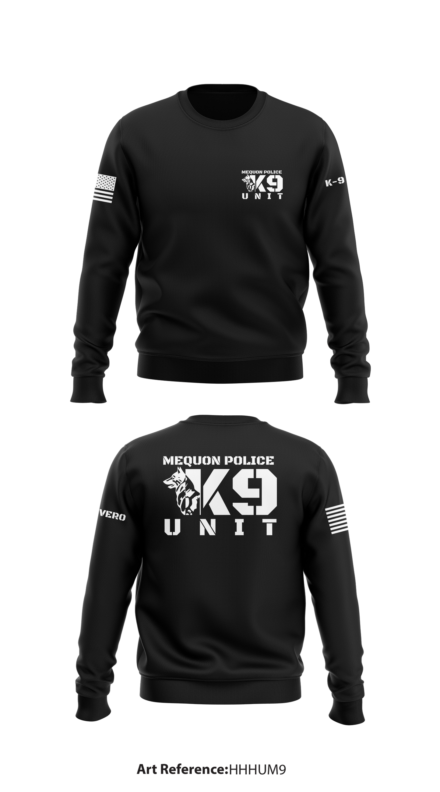 Mequon PD K-9 Store 1 Core Men's Crewneck Performance Sweatshirt - hHhum9