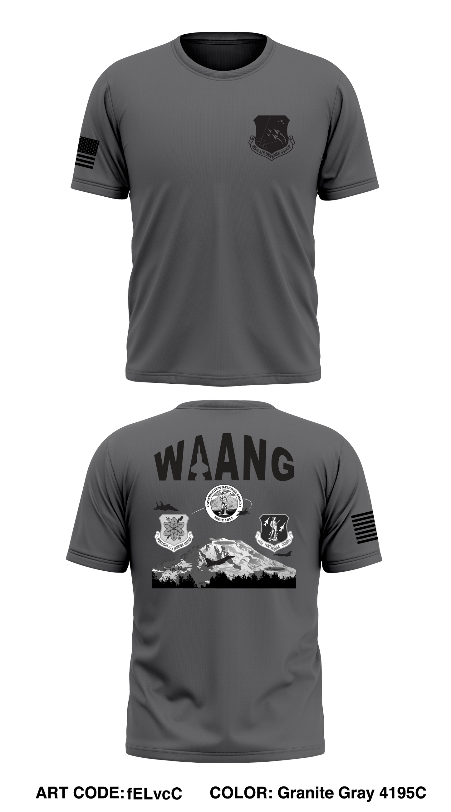 225th ADG Store 1 Core Men's SS Performance Tee - fELvcC