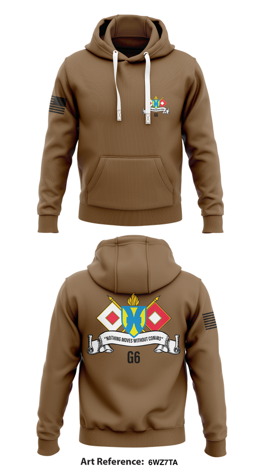 21st Theater Sustainment Command - G6 Store 1  Core Men's Hooded Performance Sweatshirt - 6wZ7TA