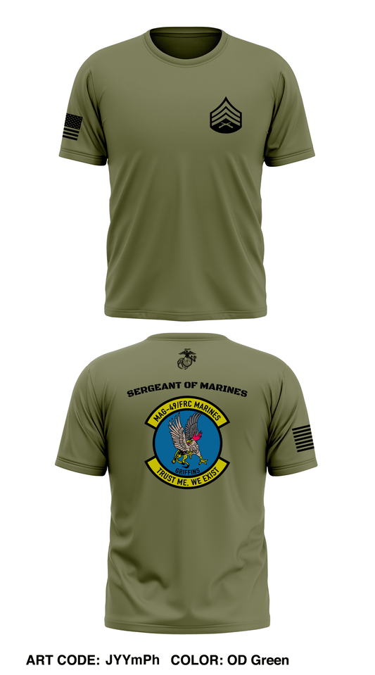 4th MAW, MAG 49, FRC/DET-E Store 1 Core Men's SS Performance Tee - JYYmPh