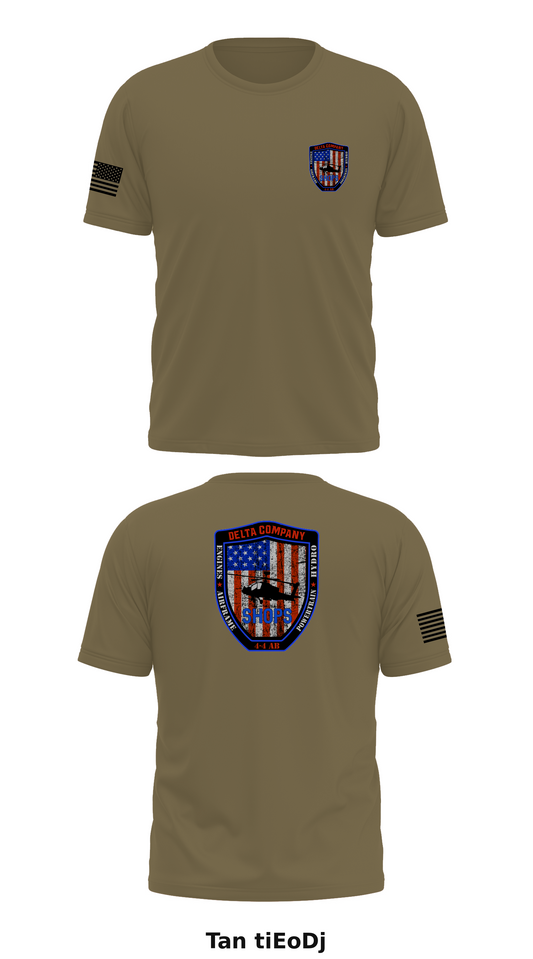 D. Co, 4-4 AB, 4th CAB Store 1 Core Men's SS Performance Tee - tiEoDj