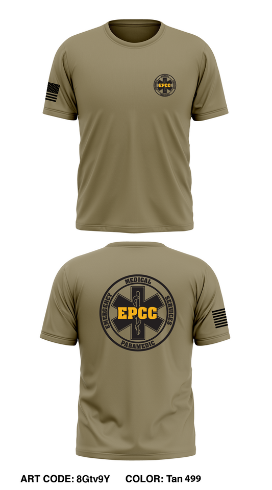 EPCC Paramedics Store 1 Core Men's SS Performance Tee - 8Gtv9Y