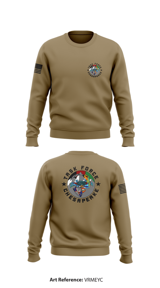 TF Chesapeake Store 1 Core Men's Crewneck Performance Sweatshirt - Vrmeyc