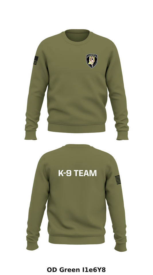 IDOC K-9 Store 1 Core Men's Crewneck Performance Sweatshirt - I1e6Y8