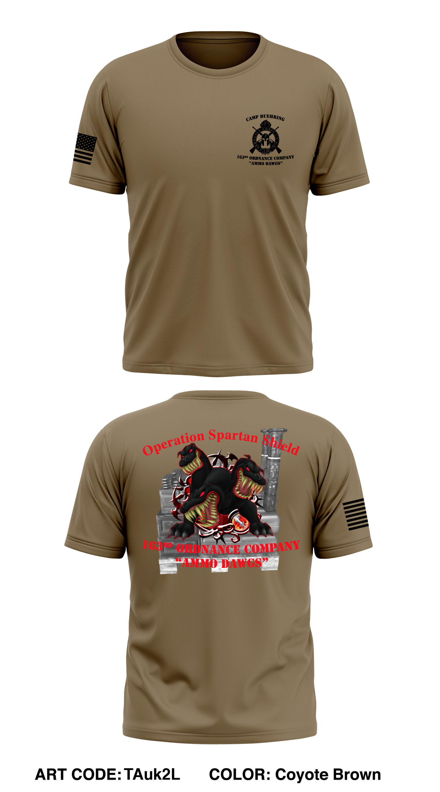 163rd Ordnance Company Store 1 Core Men's SS Performance Tee - TAuk2L