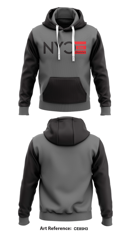 NYCE inc District Store 1  Core Men's Hooded Performance Sweatshirt - CE85H3