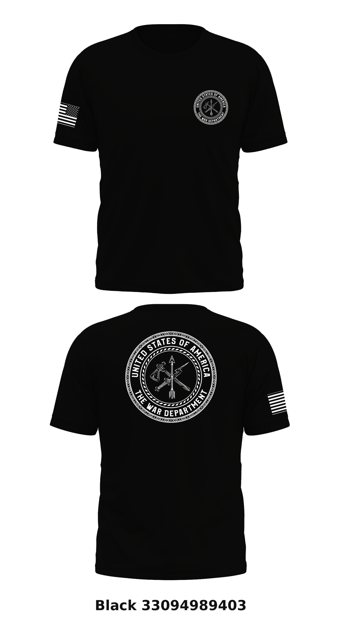 307th bsbs Store 1 Core Men's SS Performance Tee - 33094989403