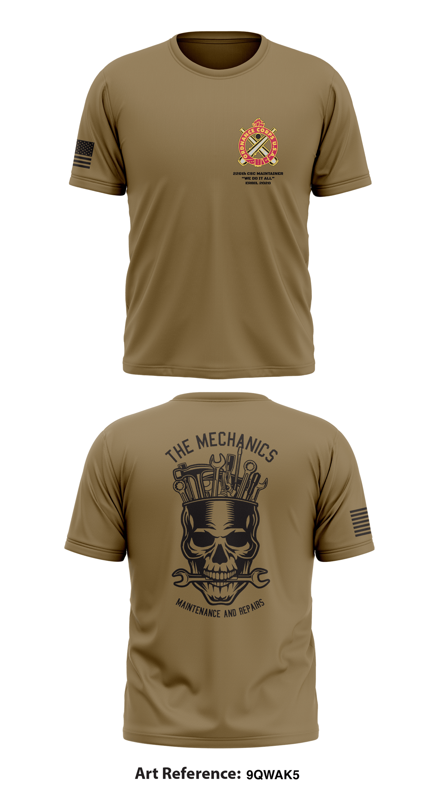 226th CSC Store 1 Core Men's SS Performance Tee - 9qwaK5