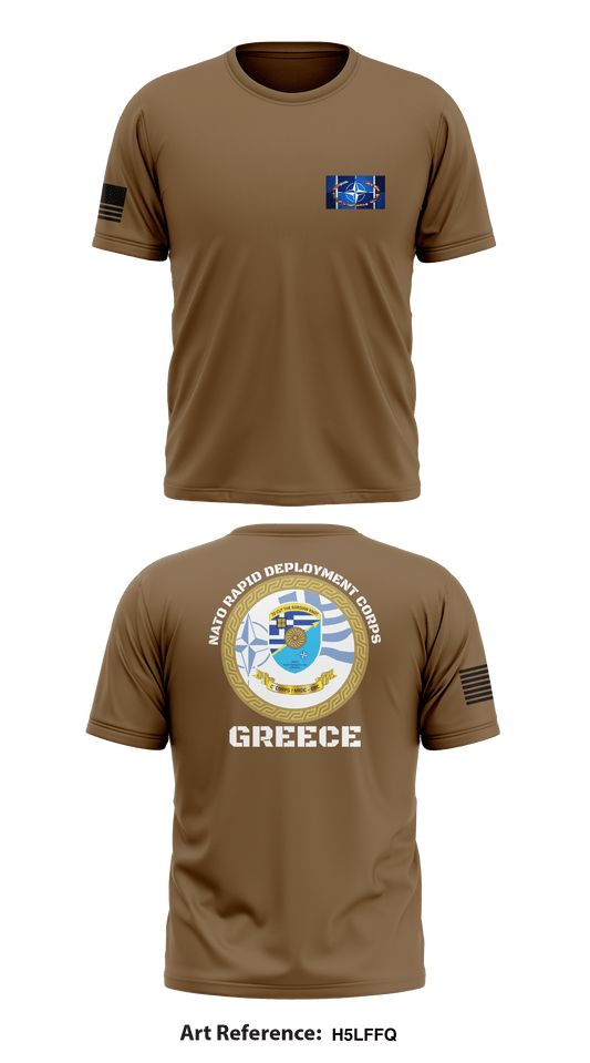 NATO Rapid Deployment Corp- Greece Store 1 Core Men's SS Performance Tee - h5lFFQ