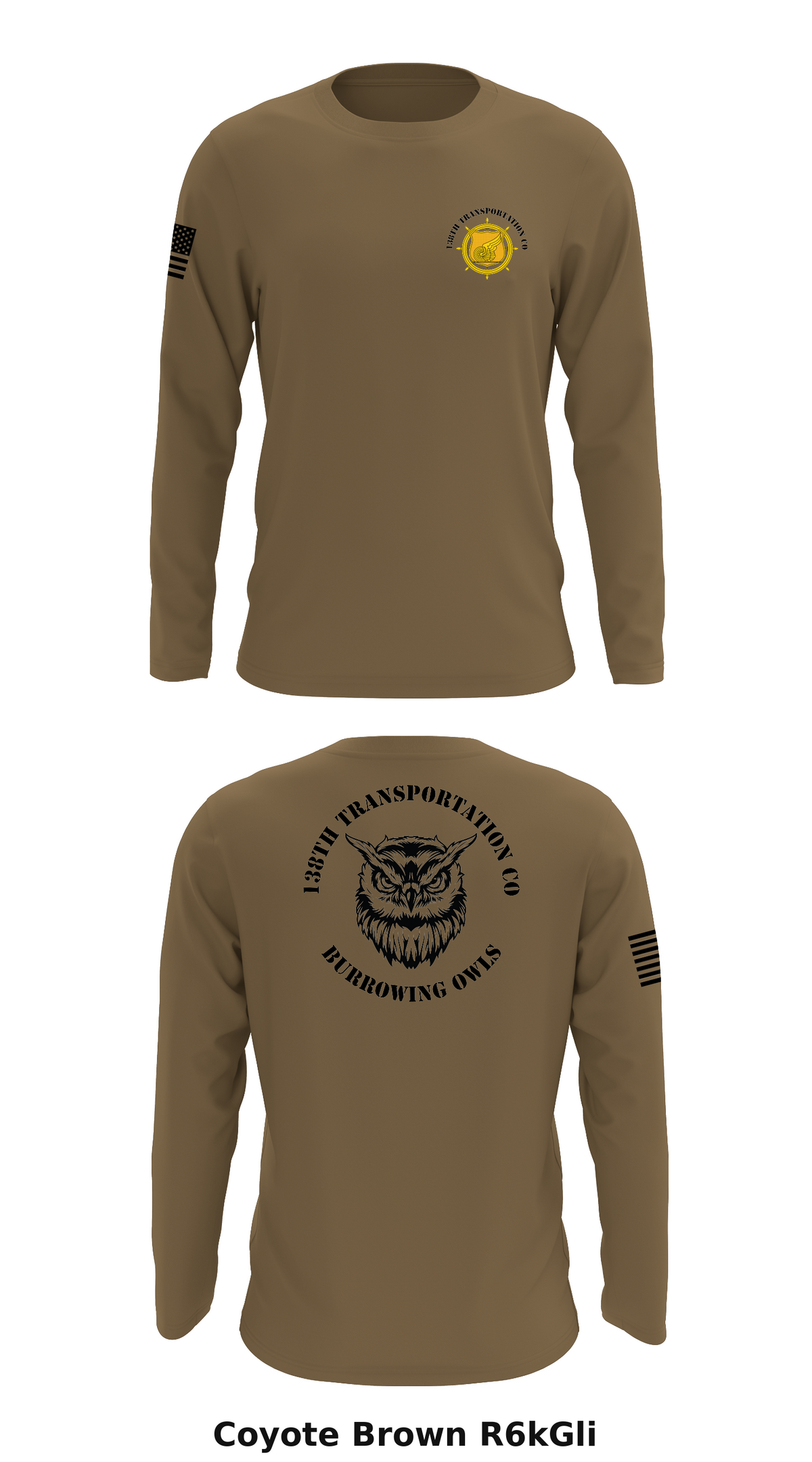 138th Transportation Co  Store 1 Core Men's LS Performance Tee - R6kGli