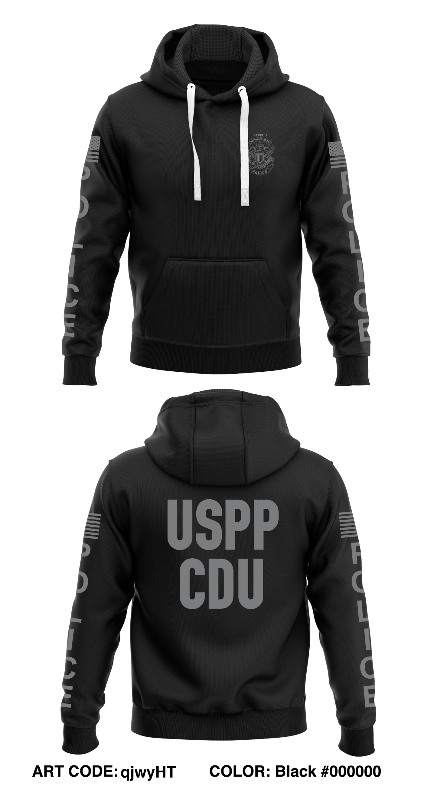USPP CDU Store 1  Core Men's Hooded Performance Sweatshirt - qjwyHT
