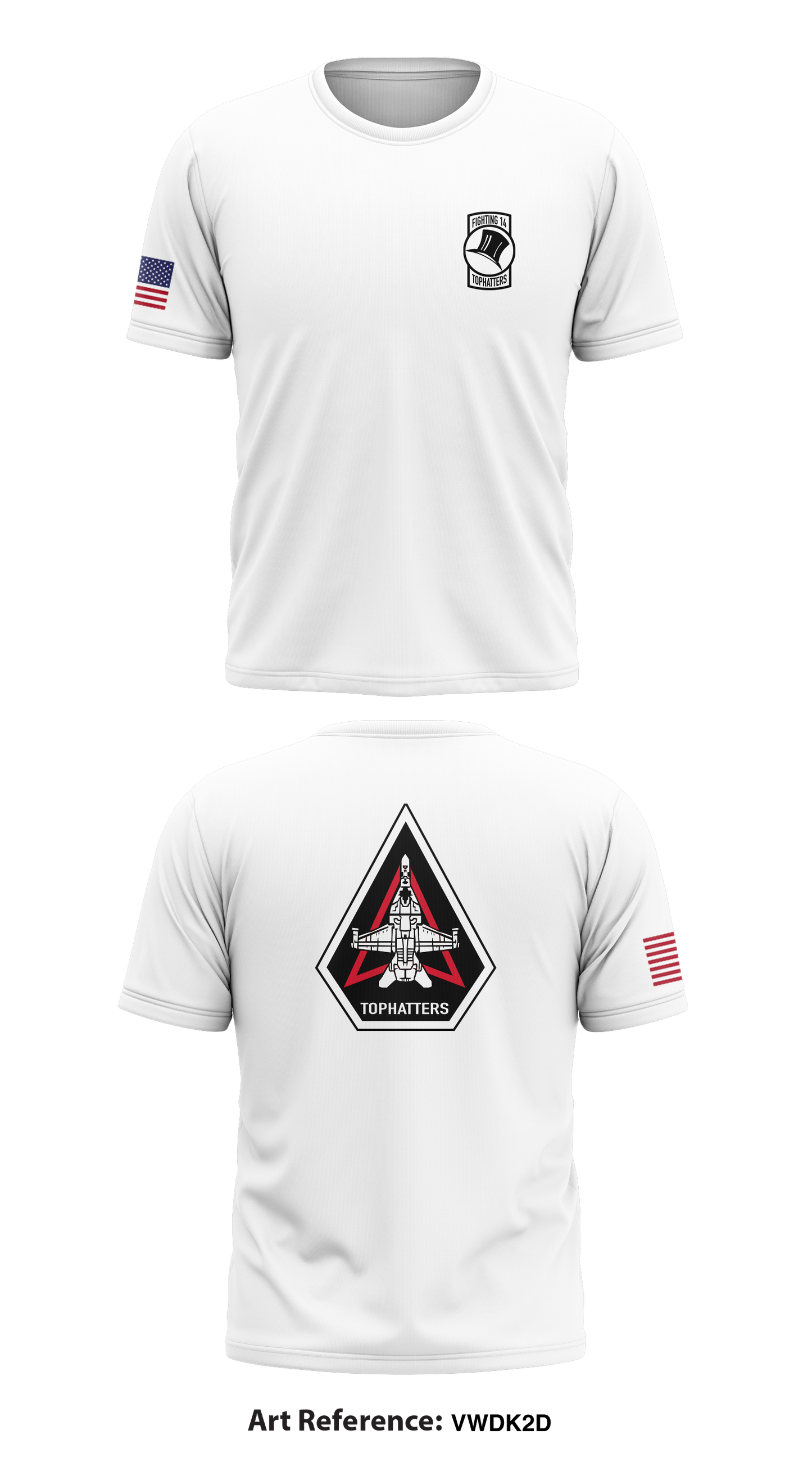 Tophatters Store 1 Core Men's SS Performance Tee - Vwdk2d