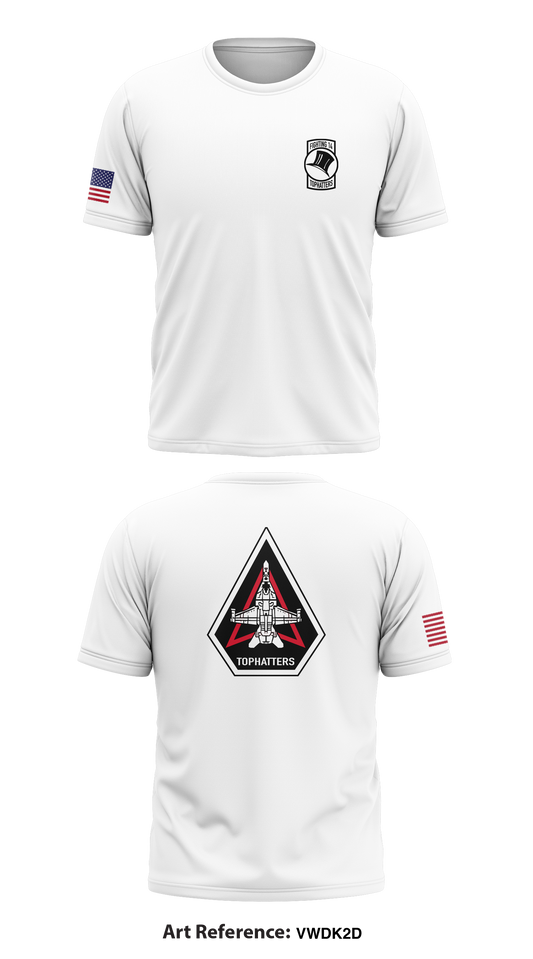 Tophatters Store 1 Core Men's SS Performance Tee - Vwdk2d