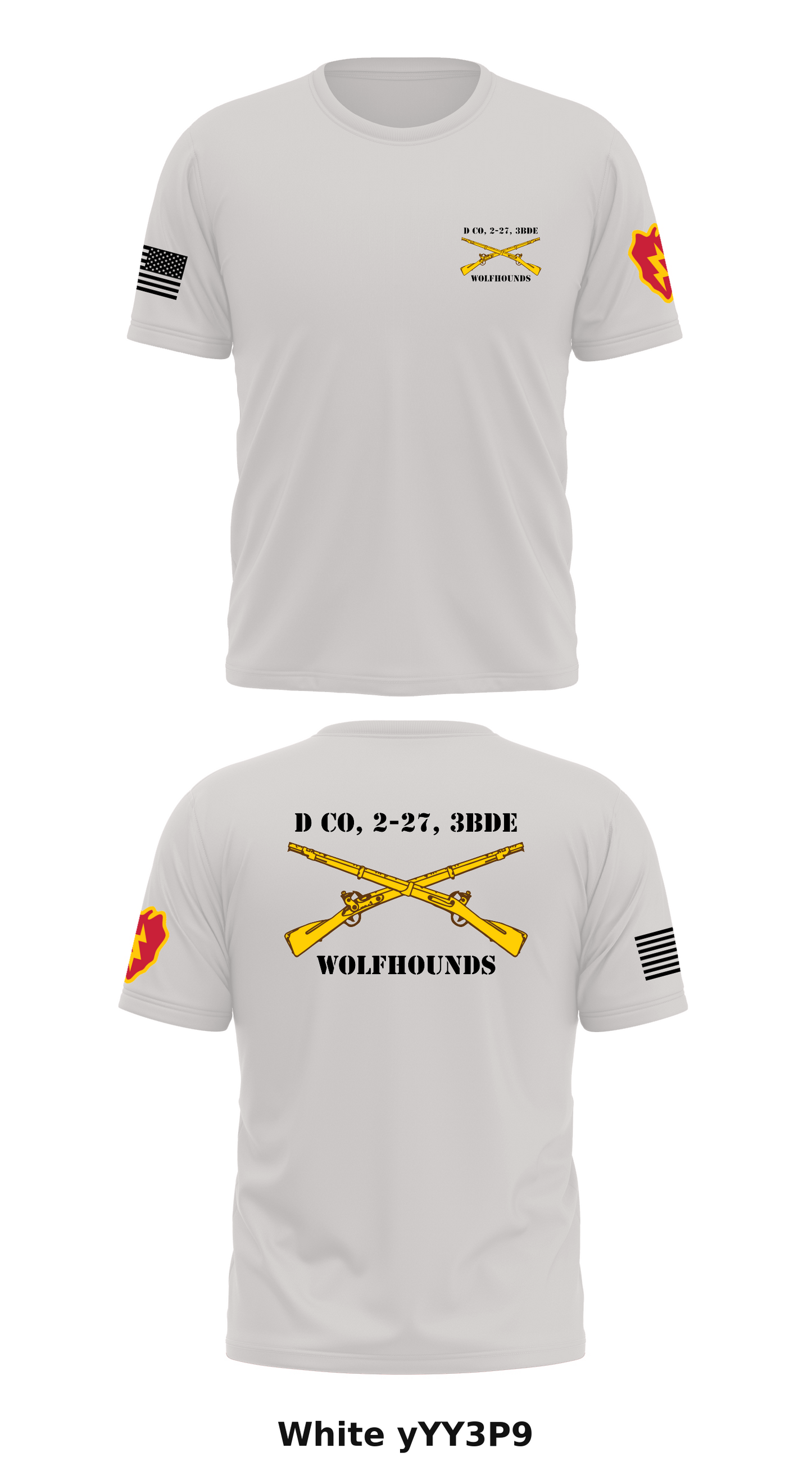 D co, 2-27, 3bde Store 1 Core Men's SS Performance Tee - yYY3P9
