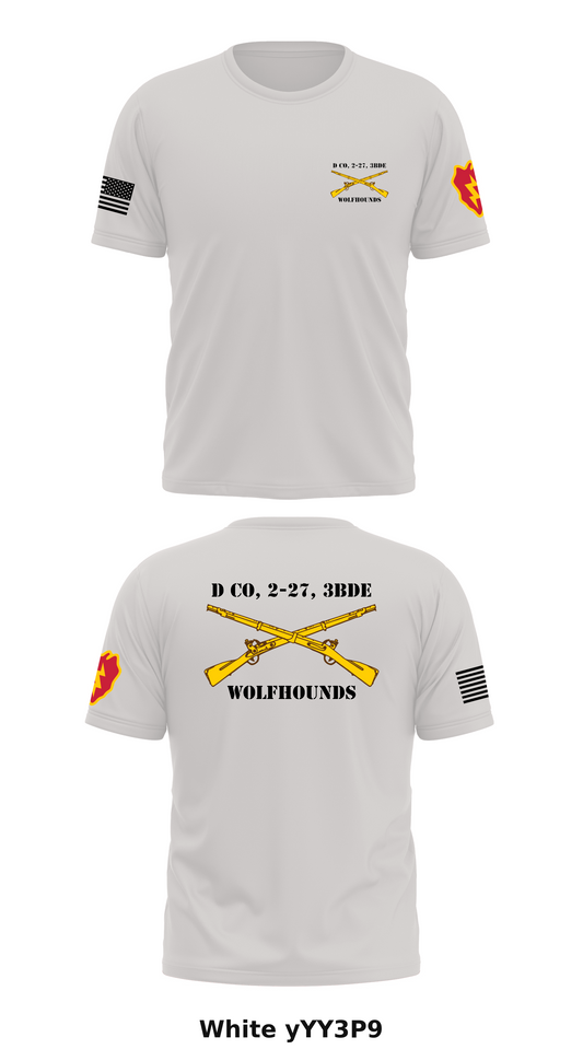 D co, 2-27, 3bde Store 1 Core Men's SS Performance Tee - yYY3P9