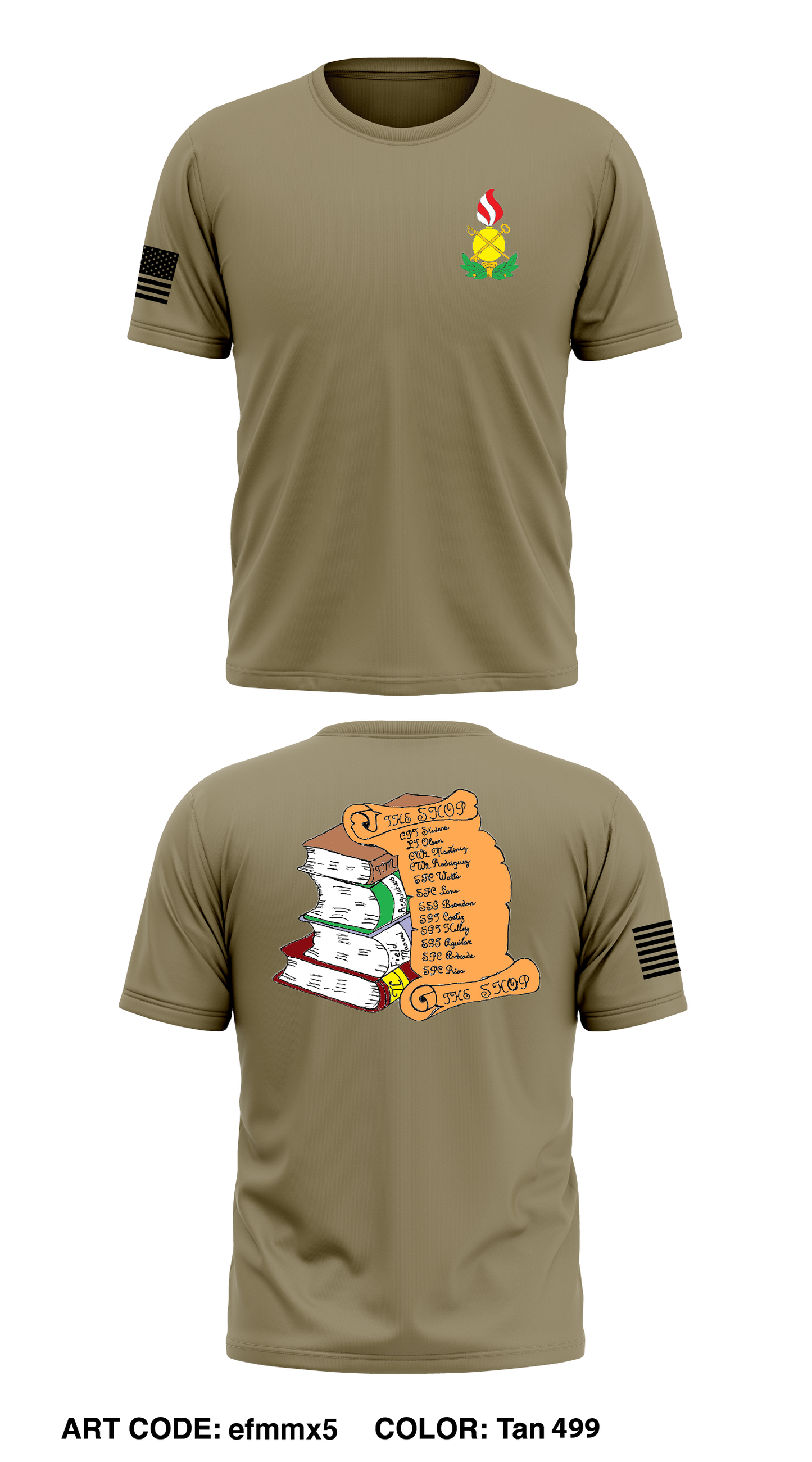 S-4 HHC 136th ESB Store 1 Core Men's SS Performance Tee - efmmx5
