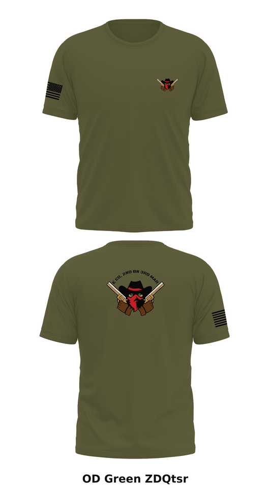 E Co, 2nd BN 3rd MAR Store 1 Core Men's SS Performance Tee - ZDQtsr