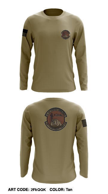 386 ECS Store 1 Core Men's LS Performance Tee - 2FkQQK