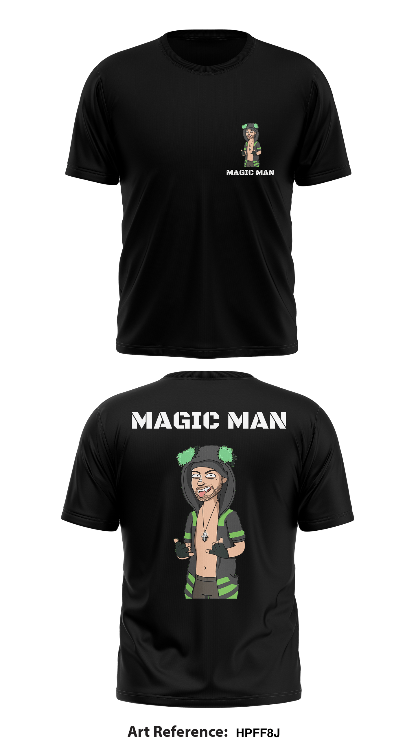 Magic Man Store 1 Core Men's SS Performance Tee - HpfF8J