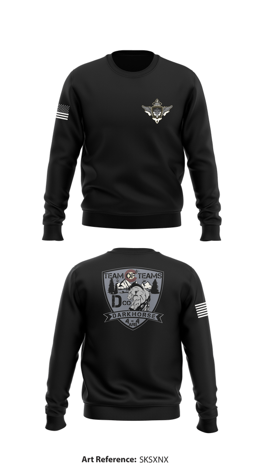 Delta Company 4-4ARB Store 1 Core Men's Crewneck Performance Sweatshirt - Sksxnx