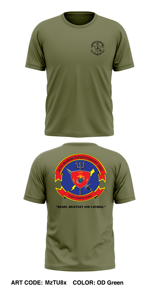 26TH MEU Store 1 Core Men's SS Performance Tee - MzTU8x