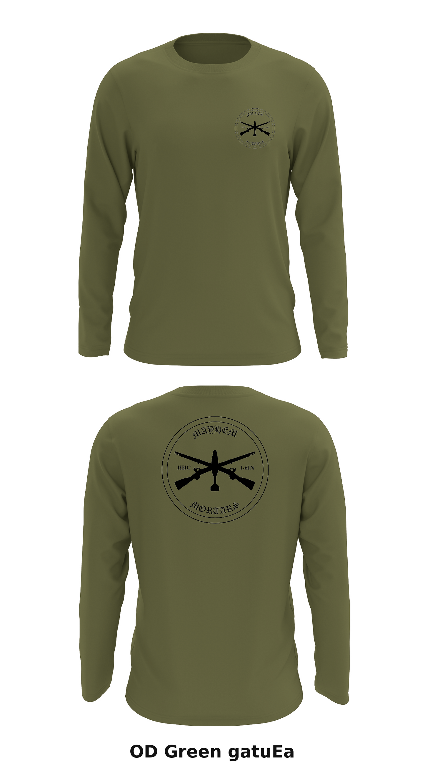 1-6IN Mortars Store 1 Core Men's LS Performance Tee - gatuEa