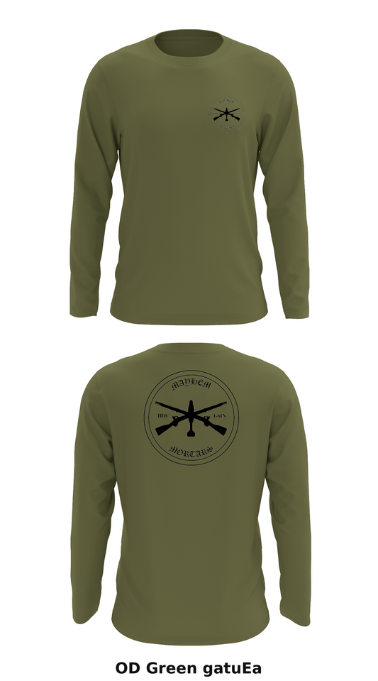 1-6IN Mortars Store 1 Core Men's LS Performance Tee - gatuEa