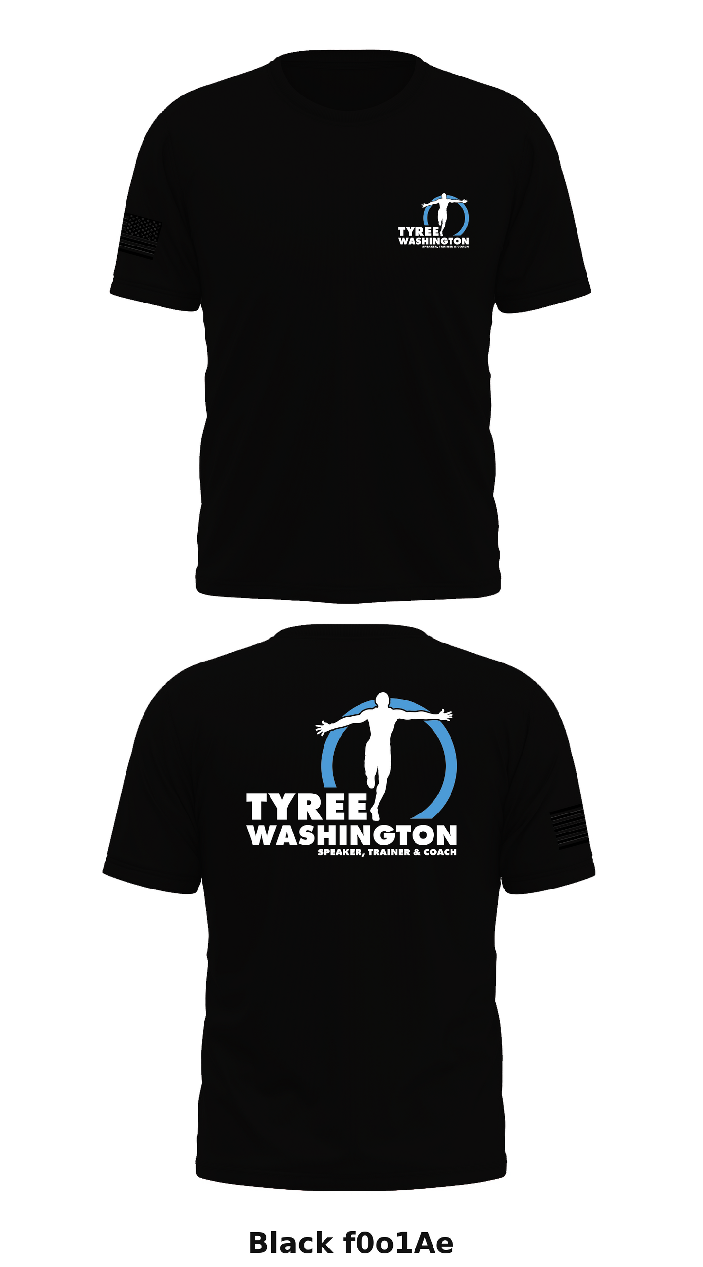 Tyree S. Washington Store 1 Core Men's SS Performance Tee - f0o1Ae