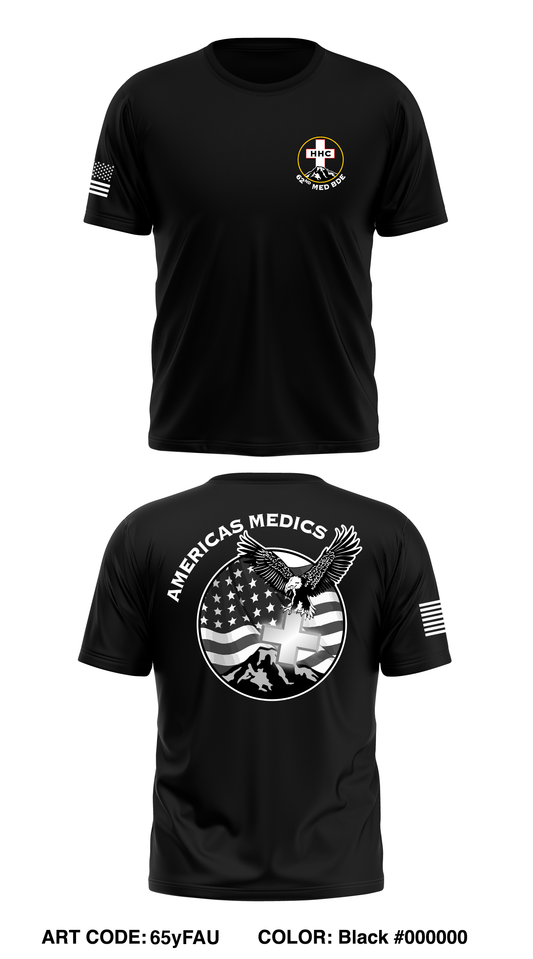 HHC 62ND MEDICAL BRIGADE Store 1 Core Men's SS Performance Tee - 65yFAU