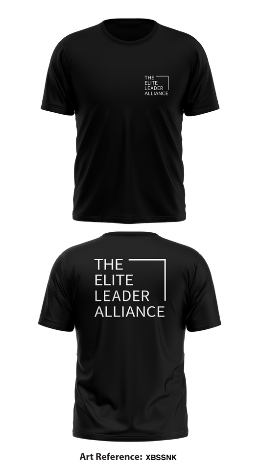 The Elite Leader Alliance Store 1 Core Men's SS Performance Tee - XbSsnk