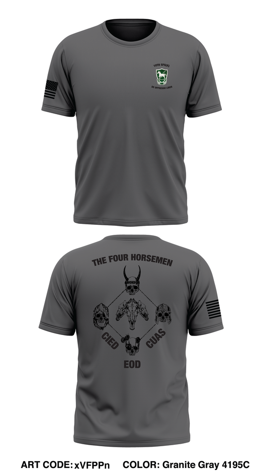 10th SFG(A) EOD Det Store 1 Core Men's SS Performance Tee - xVFPPn