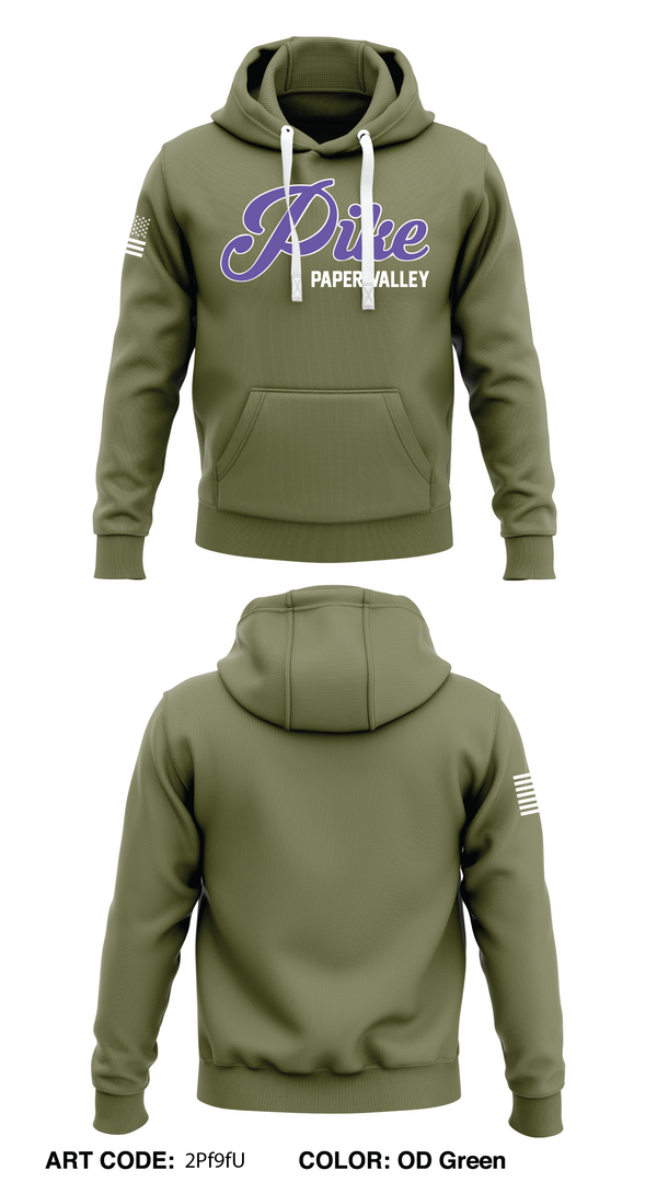 Paper Valley Pike Store 1 Core Men's Hooded Performance Sweatshirt - 2 ...