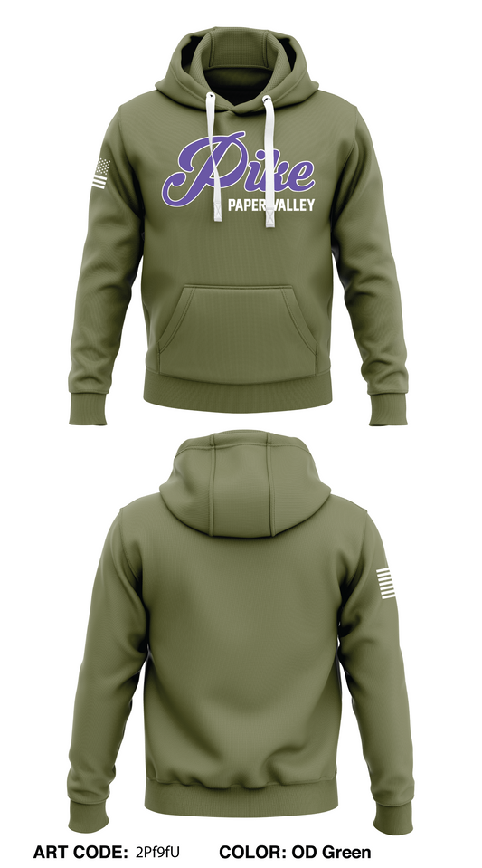 Paper Valley Pike Store 1  Core Men's Hooded Performance Sweatshirt - 2Pf9fU