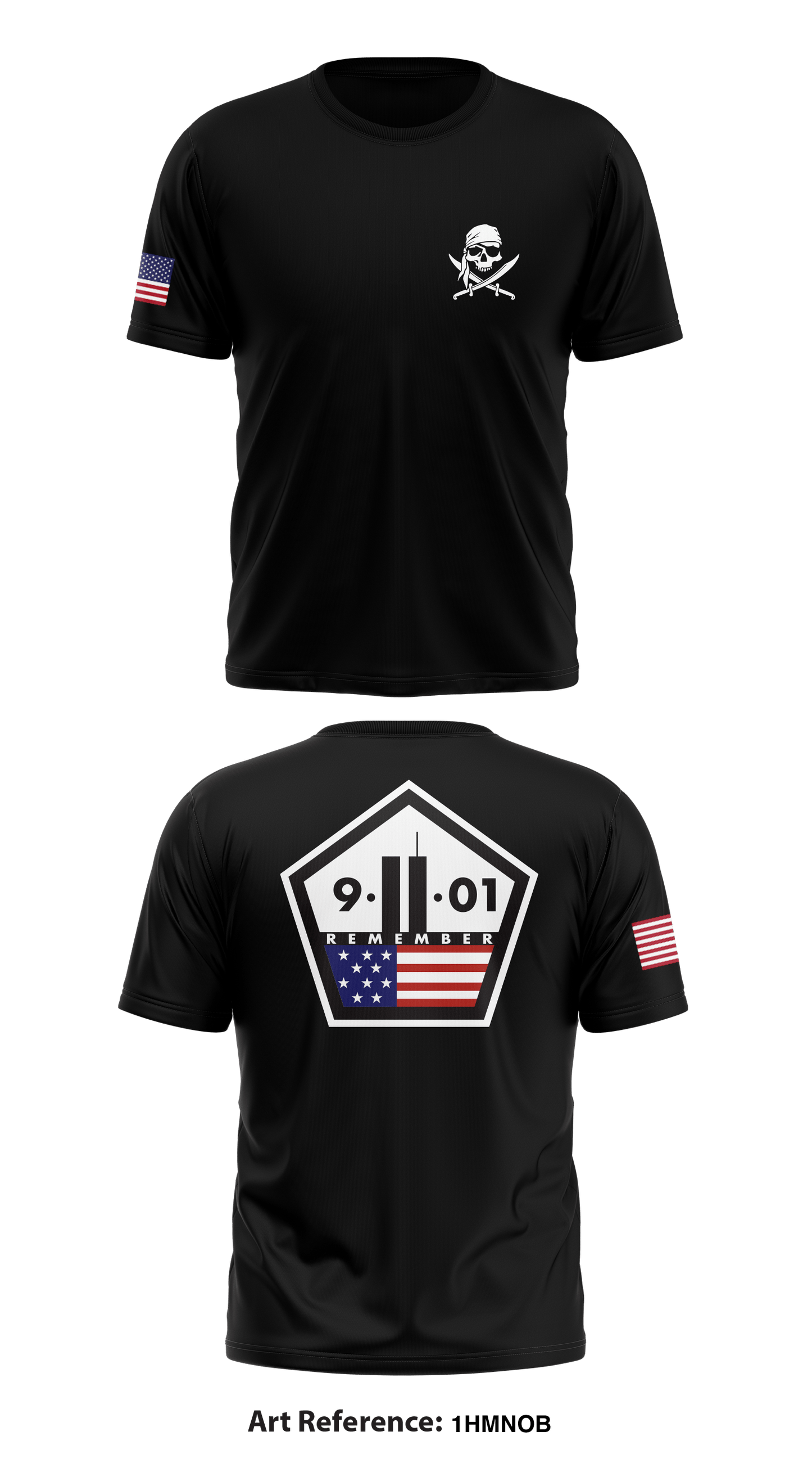9/11 Store 1 Core Men's SS Performance Tee - 1HMnoB