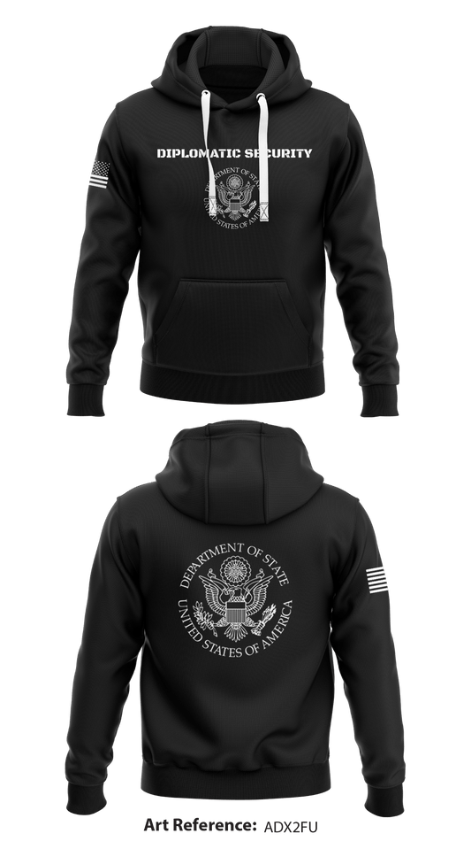 Diplomatic Security Service  Store 1  Core Men's Hooded Performance Sweatshirt - Adx2fU