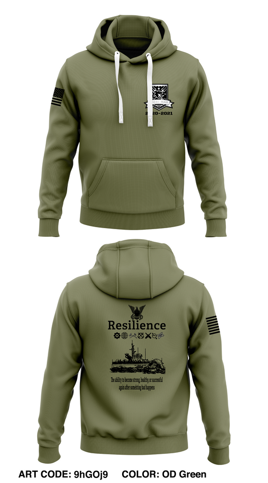 Uscgc Maui Store 1  Core Men's Hooded Performance Sweatshirt - 9hGOj9