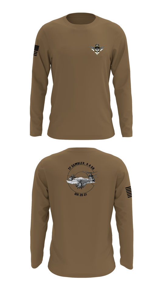 4-4 AB Store 1 Core Men's LS Performance Tee - 92794485440