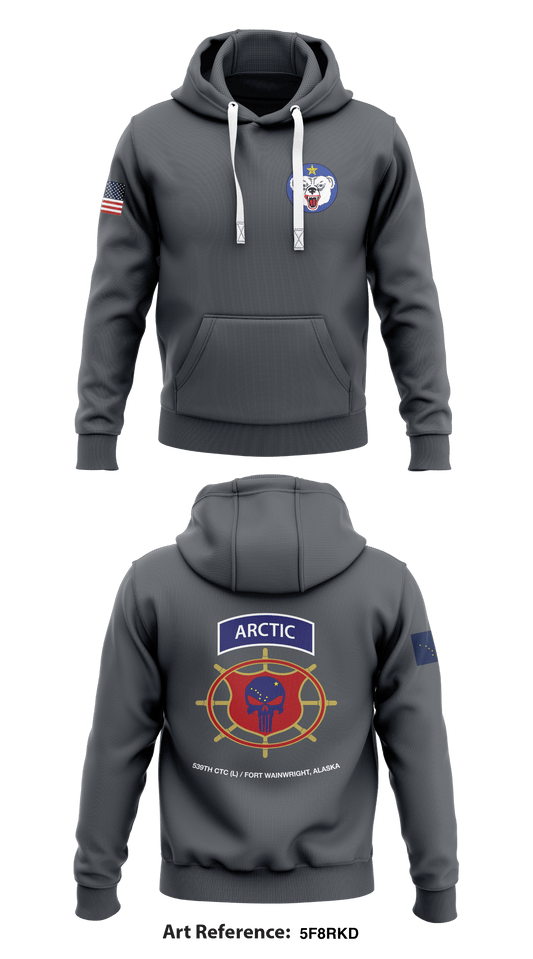 539th CTC (L) Store 1  Core Men's Hooded Performance Sweatshirt - 5F8RkD