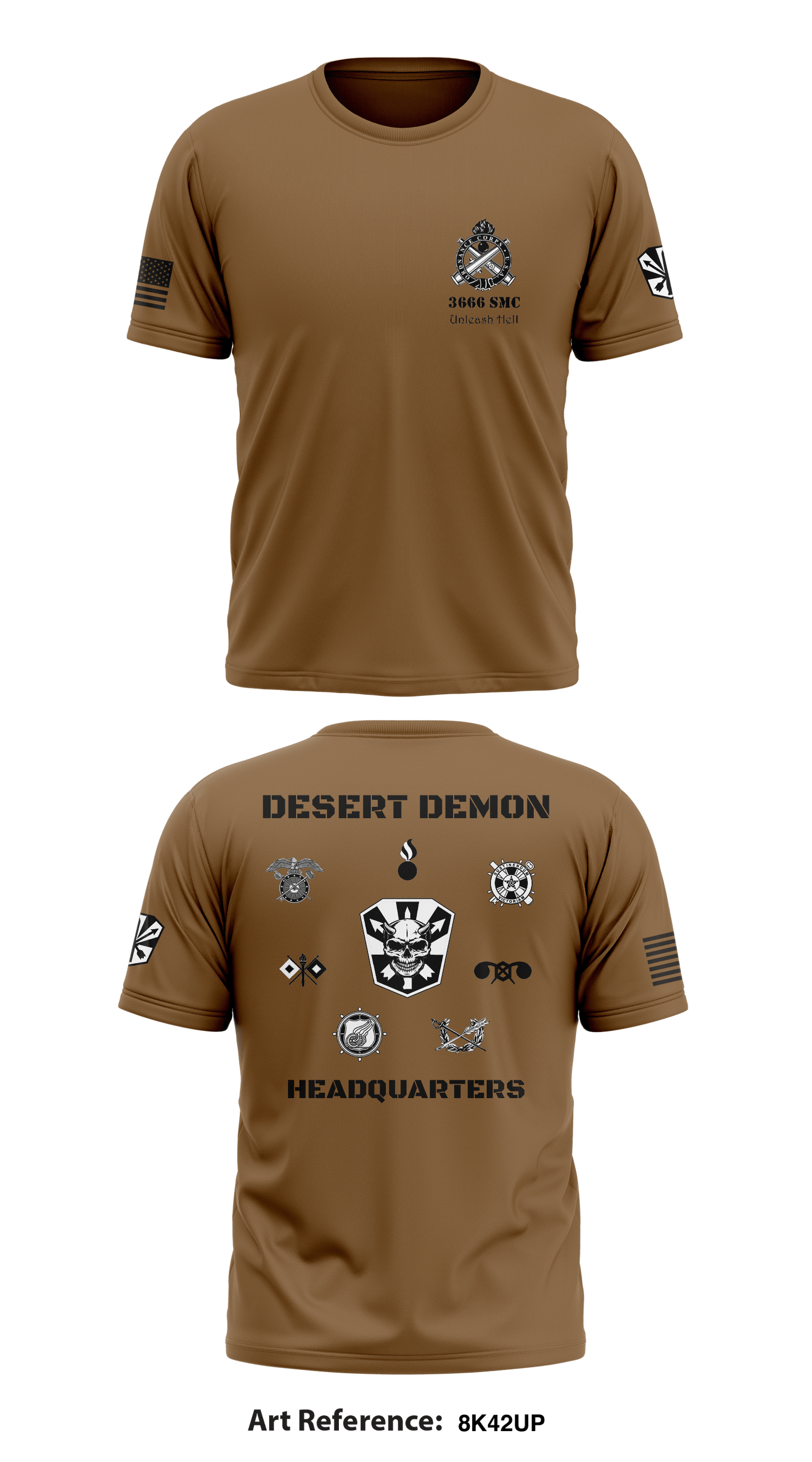 3666th Support Maintenance Company Store 1 Core Men's SS Performance Tee - 8k42up