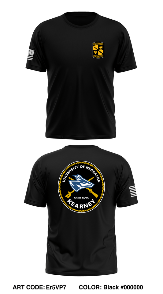 B Co UNK ROTC Store 1 Core Men's SS Performance Tee - Er5VP7