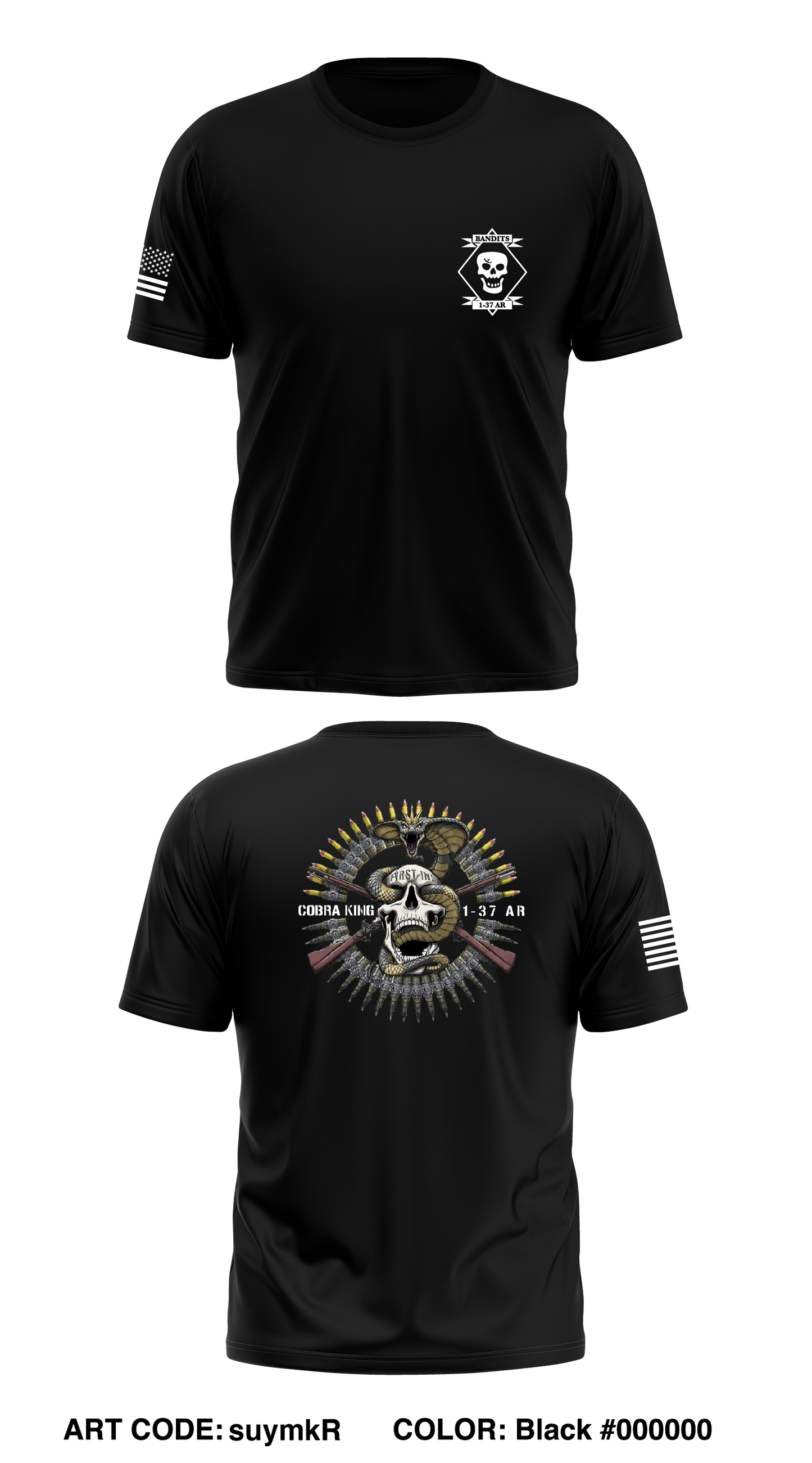 C Co, 1 BN, 37 AR Store 1 Core Men's SS Performance Tee - suymkR