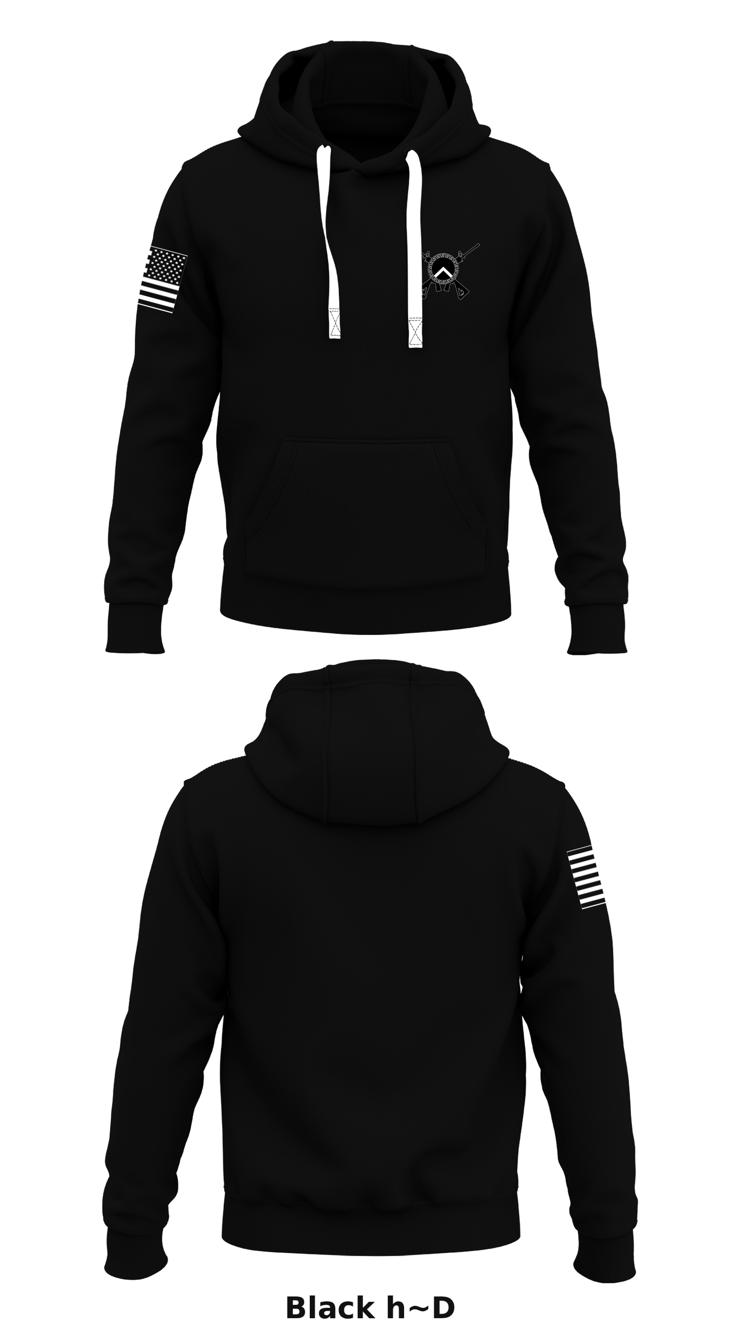 GCRTA Emergency Service Team (EST) Store 1  Core Men's Hooded Performance Sweatshirt - h~D