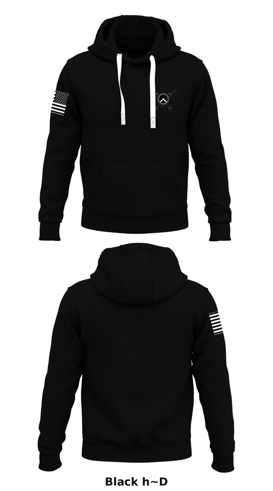 GCRTA Emergency Service Team (EST) Store 1  Core Men's Hooded Performance Sweatshirt - h~D