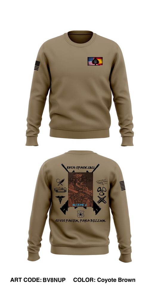 MSRON 4 Store 1 Core Men's Crewneck Performance Sweatshirt - ZPVEHu